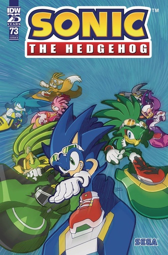 [JUL241165] Sonic the Hedgehog #73 (Cover B Mauro Fonseca)