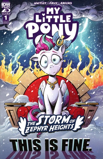 [JUL241160] My Little Pony: The Storm of Zephyr Heights #1 (Cover B Andy Price)