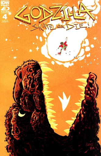 [JUL241152] Godzilla: Skate or Die #4 (Cover B Juni Ba)