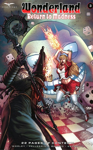 [JUL241021] Wonderland: Return to Madness #3 of 3 (Cover B Giulia Pellegrini)