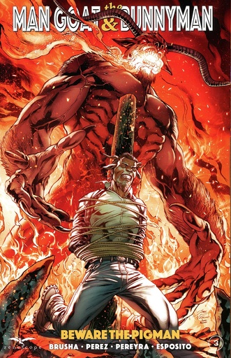 [JUL241017] Man Goat & The Bunnyman: Beware of The Pigman #3 of 3 (Cover B Igor Vitorino)