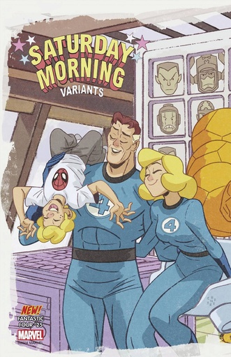 [JUL240817] Fantastic Four #25 (Sean Cheeks Galloway Saturday Morning Connecting Variant)