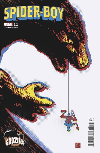[JUL240784] Spider-Boy #11 (Lee Garbett Godzilla Variant)