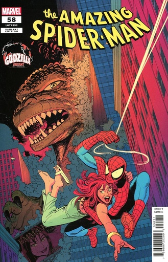 [JUL240767] Amazing Spider-Man #58 (Leonardo Romero Godzilla Variant)