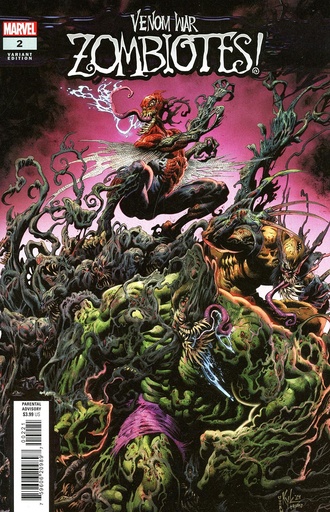 [JUL240715] Venom War: Zombiotes #2 of 3 (Kyle Hotz Variant)