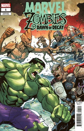 [JUL240669] Marvel Zombies: Dawn of Decay #1 of 4 (Ron Lim Variant)