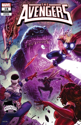 [JUL240637] Avengers #18 (Ario Anindito Godzilla Variant)