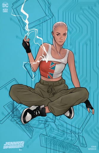 [JUL243436] Jenny Sparks #2 of 7 (Cover B Ben Oliver Card Stock Variant)