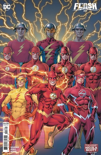 [JUL243396] The Flash #13 (Cover D Nicola Scott Artist Spotlight Card Stock Variant)