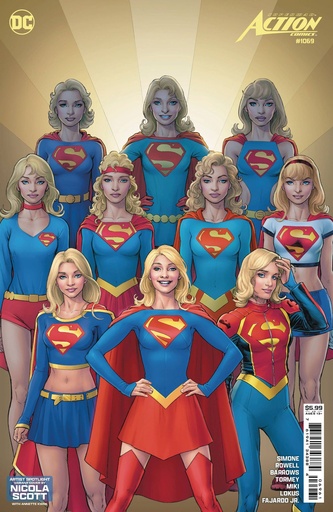 [JUL243372] Action Comics #1069 (Cover D Nicola Scott Artist Spotlight Card Stock Variant)