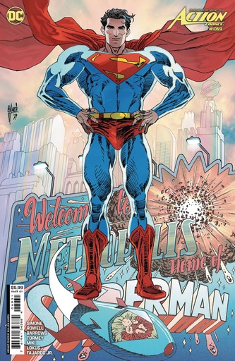 [JUL243371] Action Comics #1069 (Cover C Guillem March Card Stock Variant)