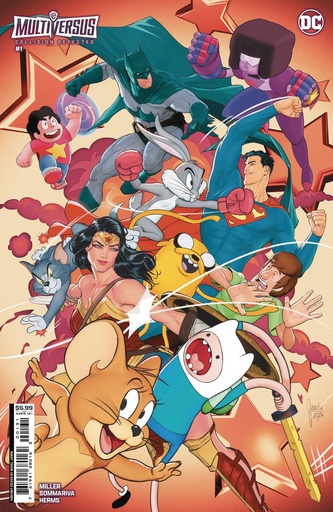 [JUL243364] Multiversus: Collision Detected #1 of 6 (Cover B Mikel Janin Card Stock Variant)