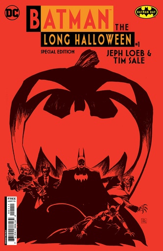 [JUL243354] Batman: The Long Halloween Special #1 (Batman Day 2024 Cover A Tim Sale)