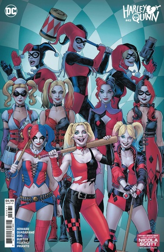 [JUL243344] Harley Quinn #43 (Cover D Nicola Scott Artist Spotlight Card Stock Variant)