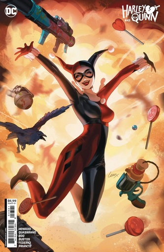 [JUL243342] Harley Quinn #43 (Cover B Lesley Leirix Li Card Stock Variant)