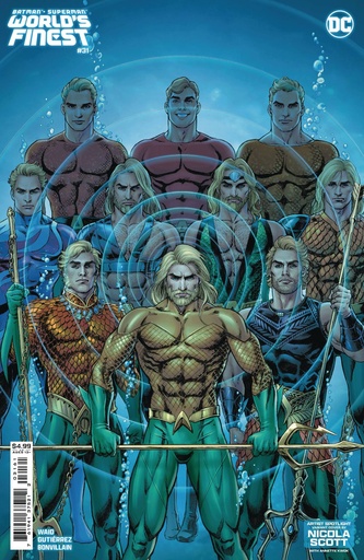 [JUL243337] Batman/Superman: Worlds Finest #31 (Cover D Nicola Scott Artist Spotlight Card Stock Variant)