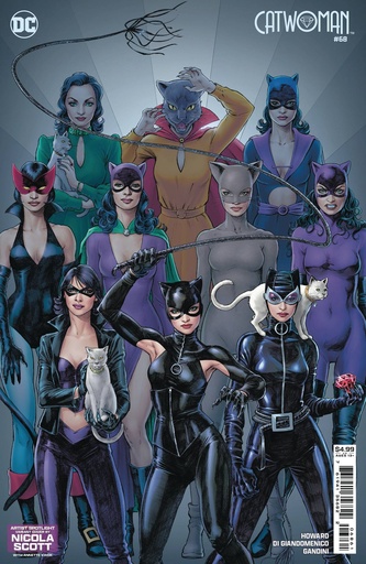 [JUL243320] Catwoman #68 (Cover D Nicola Scott Artist Spotlight Card Stock Variant)