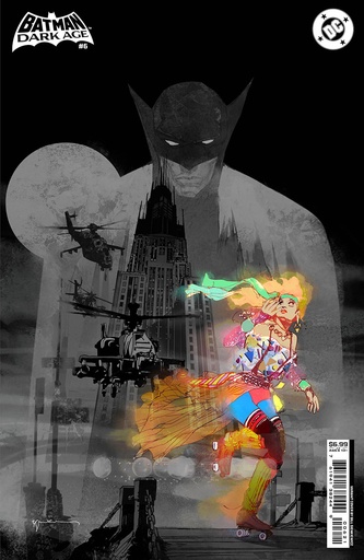 [JUL243312] Batman: Dark Age #6 of 6 (Cover B Bill Sienkiewicz Card Stock Variant)
