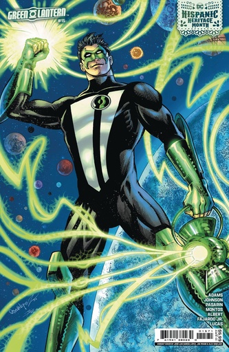 [JUL243272] Green Lantern #15 (Cover E Hispanic Heritage Month Card Stock Variant)