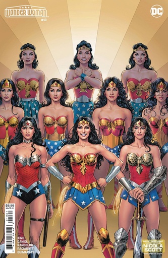 [JUL243264] Wonder Woman #13 (Cover D Nicola Scott Artist Spotlight Card Stock Variant)