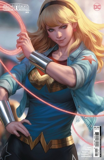 [JUL243263] Wonder Woman #13 (Cover C Stanley Artgerm Lau Card Stock Variant)