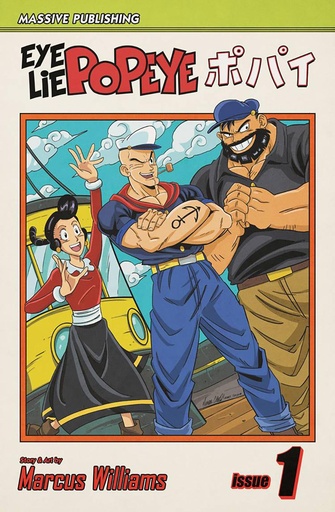 [JUN241053] Eye Lie Popeye #1 (Cover F Michael Calero Homage Variant)