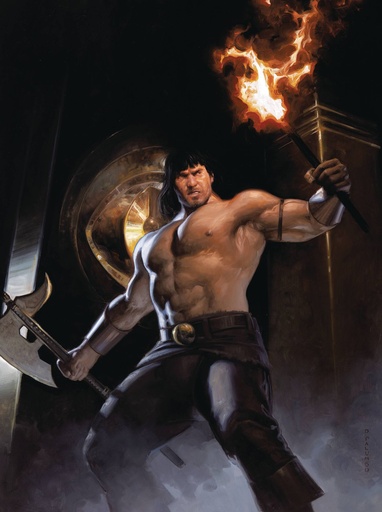 [JUN247677] Savage Sword of Conan #4 (Cover D David Palumbo Virgin Variant)