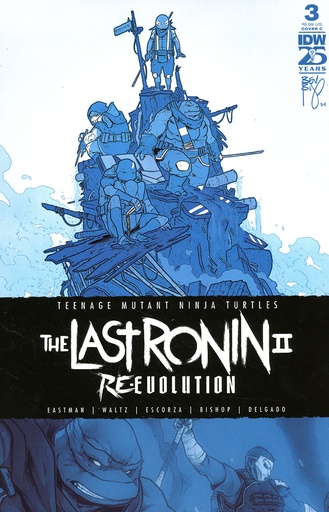 [FEB248851] Teenage Mutant Ninja Turtles: The Last Ronin II - Re-Evolution #3 (Cover C Ben Bishop)