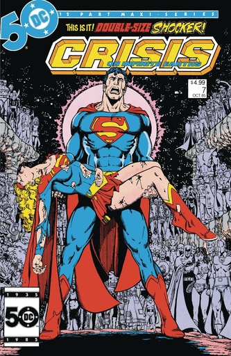 [AUG243515] Crisis On Infinite Earths #7 (Facsimile Edition Cover A George Perez)