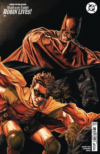 [AUG243511] DC Vault: Death in the Family - Robin Lives #4 of 4 (Cover B Lee Bermejo Card Stock Variant)