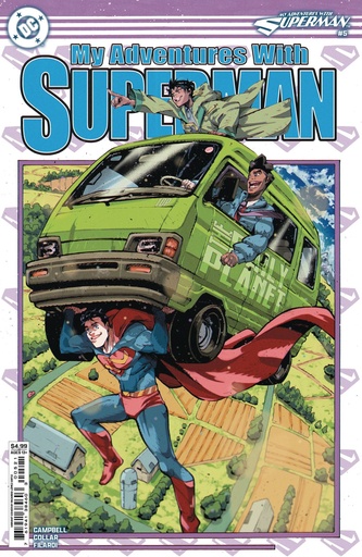 [AUG243509] My Adventures with Superman #5 of 6 (Cover B Ricardo Lopez Ortiz Card Stock Variant)