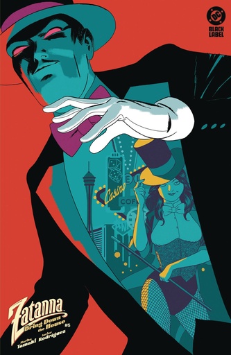 [AUG243503] Zatanna: Bring Down the House #5 of 5 (Cover B Marcos Martin)