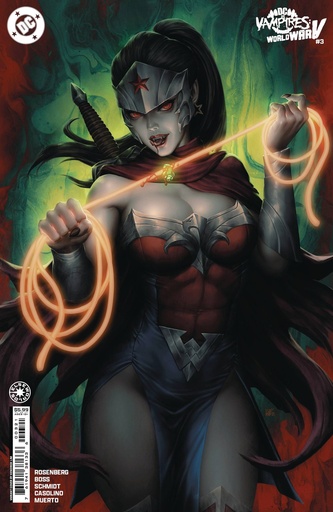 [AUG243489] DC vs. Vampires: World War V #3 of 12 (Cover B Kendrick kunkka Lim Card Stock Variant)