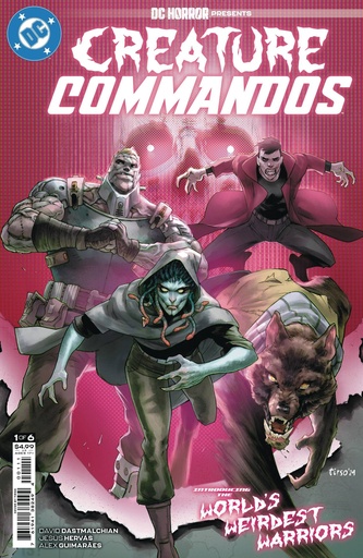 [AUG243472] DC Horror Presents: Creature Commandos #1 of 6 (Cover A Tirso)