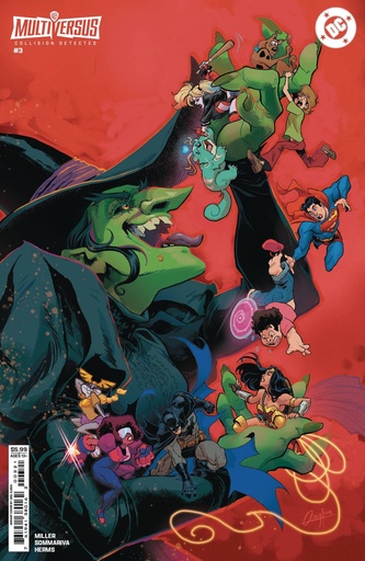 [AUG243463] Multiversus: Collision Detected #3 of 6 (Cover B Joel Ojeda Card Stock Variant)