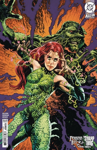 [AUG243456] Poison Ivy/Swamp Thing: Feral Trees #1 (Cover B Mike Perkins Card Stock Variant)