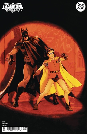 [AUG243451] Batman and Robin: Year One #1 of 12 (Cover B Mikel Janin Card Stock Variant)