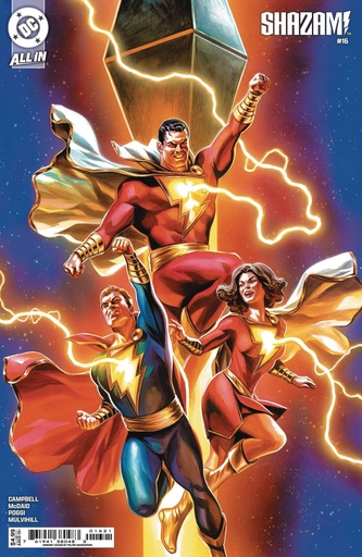 [AUG243444] Shazam #16 (Cover B Felipe Massafera Card Stock Variant)