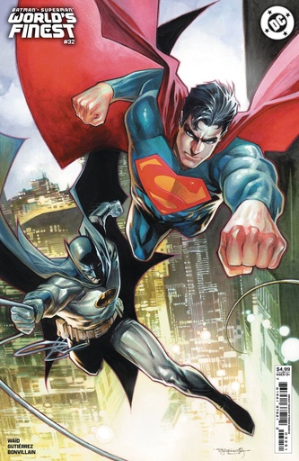 [AUG243436] Batman/Superman: Worlds Finest #32 (Cover B Stephen Segovia Card Stock Variant)