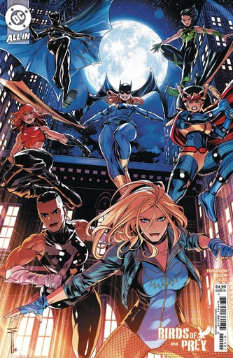 [AUG243428] Birds Of Prey #14 (Cover C Serg Acuna Card Stock Variant)