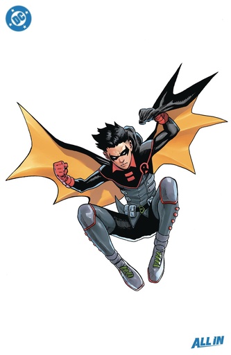 [AUG243424] Batman and Robin #14 (Cover E Daniel Sampere All In Foil Variant)