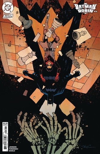 [AUG243423] Batman and Robin #14 (Cover D Christopher Mitten Card Stock Variant)