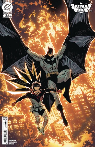 [AUG243422] Batman and Robin #14 (Cover C Yanick Paquette Card Stock Variant)