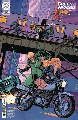 [AUG243406] Green Arrow #350 (Cover C Cliff Chiang Card Stock Variant)