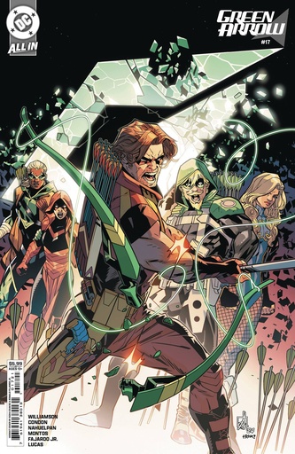 [AUG243405] Green Arrow #350 (Cover B Sean Izaakse Card Stock Variant)