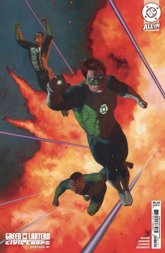 [AUG243402] Green Lantern Civil Corps Special #1 (Cover C Riccardo Federici Card Stock Variant)