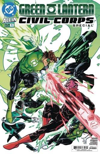 [AUG243400] Green Lantern Civil Corps Special #1 (Cover A Brad Walker)