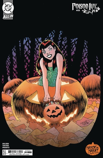 [AUG243385] Poison Ivy #26 (Cover D Kelley Jones Trick Or Treat Card Stock Variant)