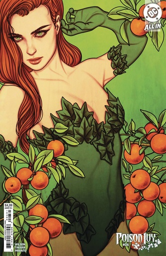 [AUG243383] Poison Ivy #26 (Cover B Jenny Frison Card Stock Variant)