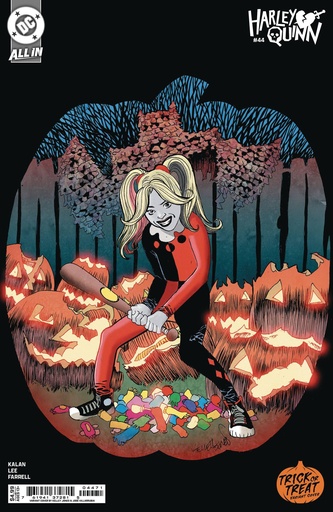 [AUG243379] Harley Quinn #44 (Cover D Kelley Jones Trick Or Treat Card Stock Variant)